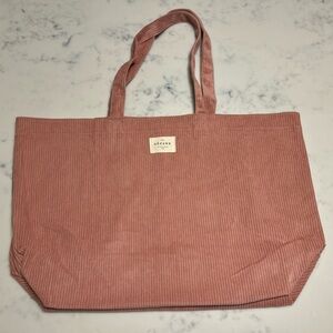 Sézane pink corduroy Tote Bag